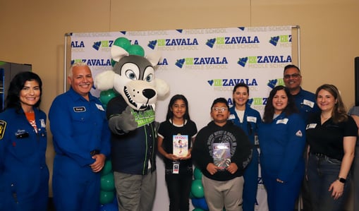 LyondellBasell donates bookworm vending machine to Dezavala MS