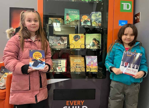Saskatoon Book Vending  Machine aligns with DEI